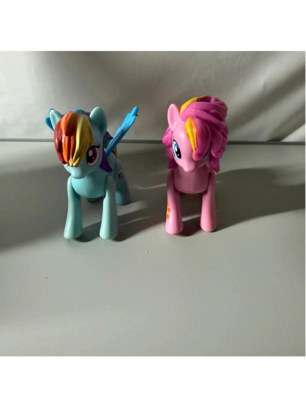 Hasbro My Little Pony Toy Figures Set Blue and Pink